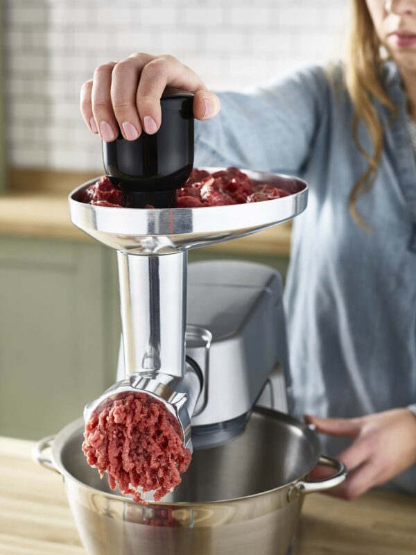 Kenwood KAX950ME Food Mincer Attachment, Silver