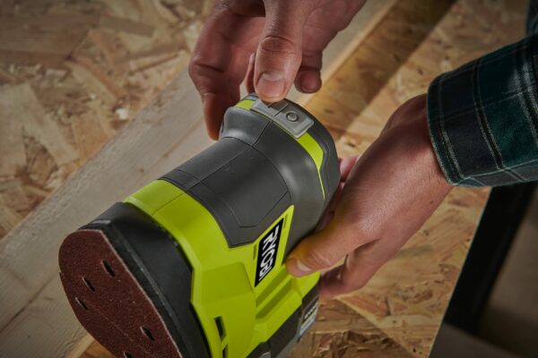 Ryobi R18PS-0 18V ONE+ Cordless Corner Palm Sander (Body Only), One Size