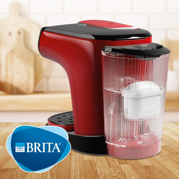 Tassimo Bosch My Way 2 TAS6503GB Coffee Machine, 1500 Watt, 1.3 Litre - Red