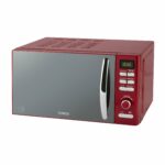 Tower T24019R Infinity Digital Solo Microwave with 6 Power Levels, 8 Auto Cook Options, 60 Minute Timer, Defrost Function