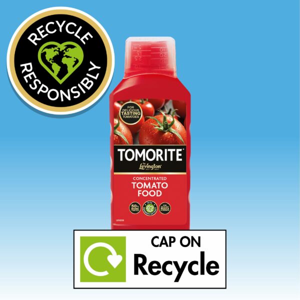 Levington Tomorite Liquid Tomato Food, Concentrate, 1L, Red