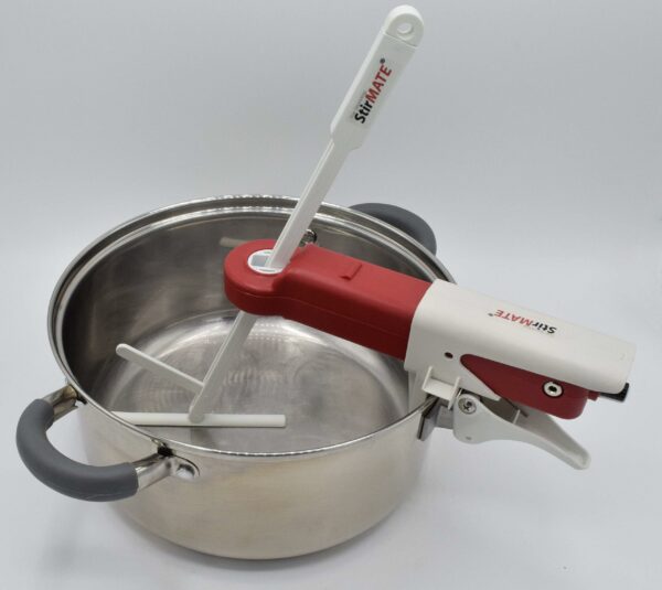 STIRMATE Smart Pot Stirrer Gen 2 Rechargeable Colonial Red