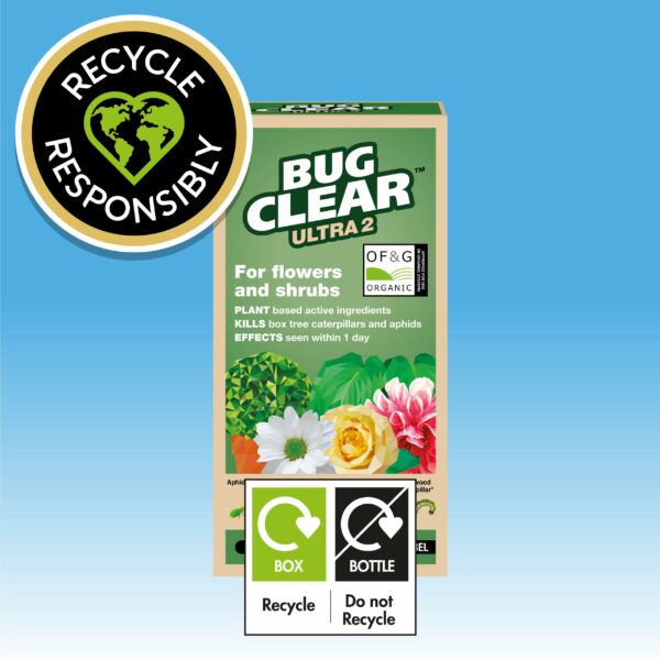 BugClear Ultra 2 Insecticide, for flowers and shrubs, Concentrate, 200 ML, Red