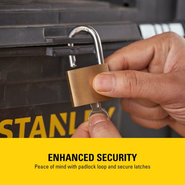 Stanley Mobile Work Centre Toolbox, 2 Tier Stackable Units, 1-93-968