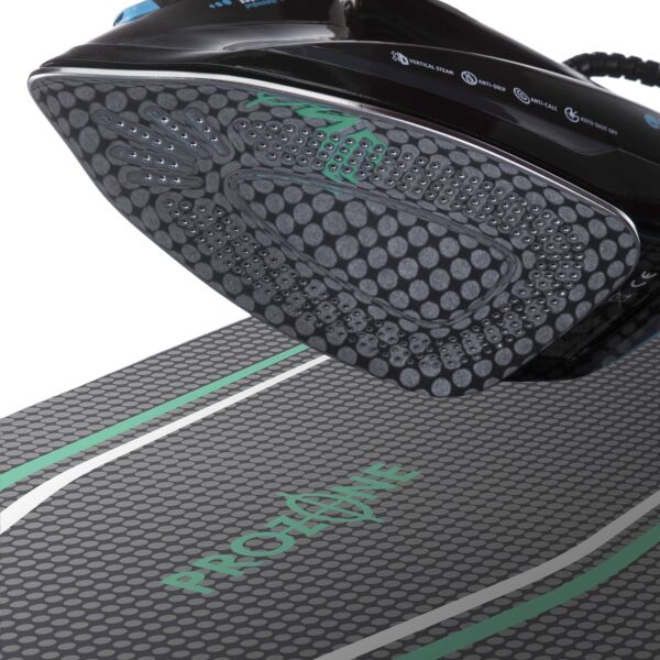 Minky Ergo Mint Prozone Ironing Board, Black, 122 x 38cm