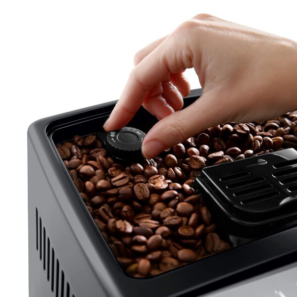 De Longhi Dinamica Automatic Coffee Machine Plus ECAM 370.70.SB, Bean-To-Cup, LatteCrema System, One Touch Technology
