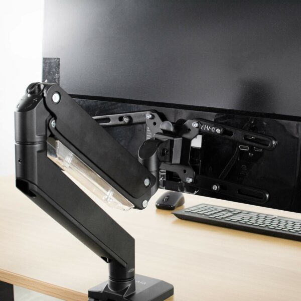 VIVO Steel VESA Extension Mount Adapter Brackets for Screens 32 to 55 inch LCD LED TV, Conversion Plate Kit for VESA up to 400x400mm (MOUNT-AD400B)