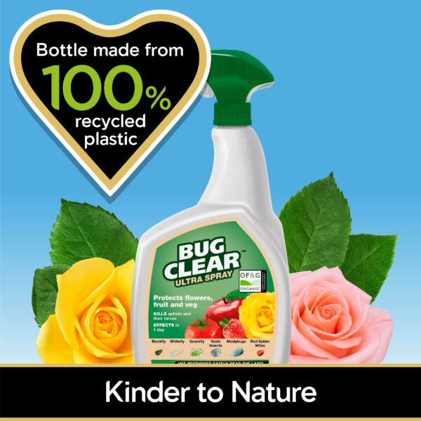 Bug Clear Ultra Fruit and Veg Plant Protection, Ready To Use, 800 ml