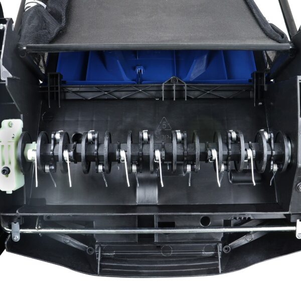 Hyundai 1800w Electric Lawn Scarifier/Aerator/Lawn Rake, 230v, 380mm Working Width, 5 Heights, 45l Grass Box