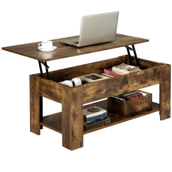 Yaheetech Lift Top Coffee Table