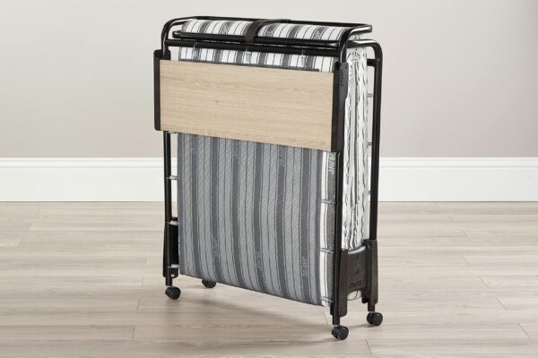 JAY-BE Revolution Folding Bed with Rebound e-Fibre Mattress, Compact, Single