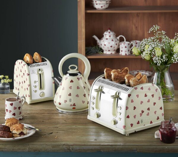 Russell Hobbs 28330 Emma Bridgewater Pink Hearts Kettle, 1.7 Litres