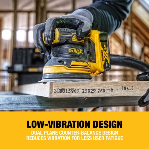 DEWALT 18V XR Brushless 125mm Sander, Bare Unit, DCW210N-XJ