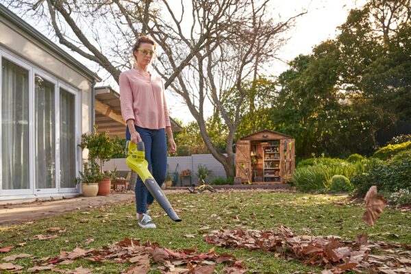 Ryobi OBL1820S One Cordless Blower, Air Speed (Zero Tool), 245 km/h, 18 V, Hyper Green and Grey