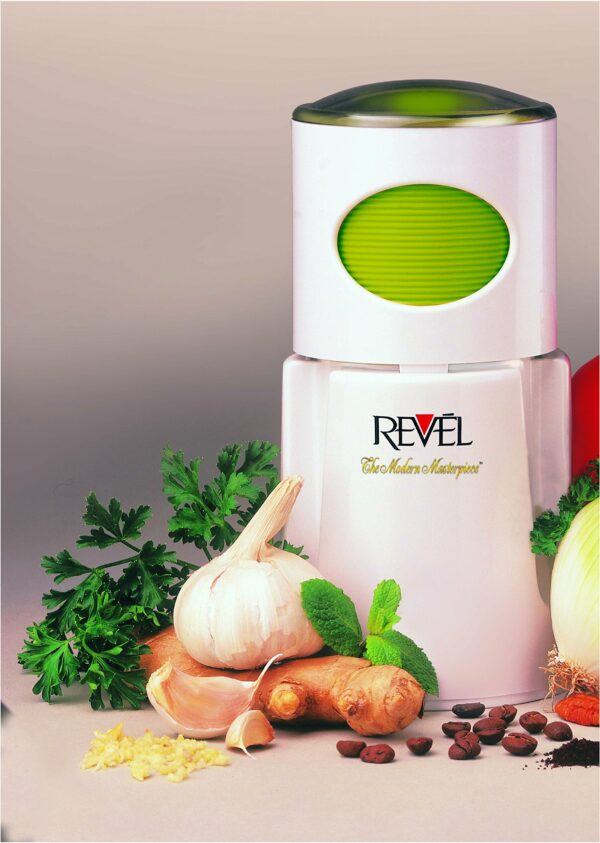 Revel CCM104 Wet and Dry Grinder, Plastic, White/Green