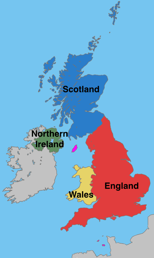 Chapter 2: What is the UK? 2 Uk Map