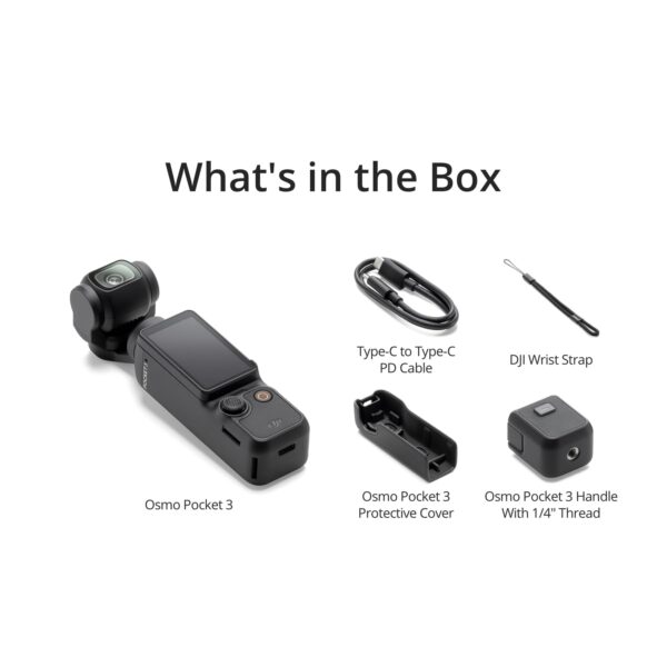 DJI Osmo Pocket 3, Vlogging Camera