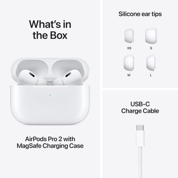 Apple AirPods Pro 2 Wireless Earbuds Active Noise Cancellation
