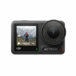 DJI Osmo Action 4 Essential Combo, Action Camera 4K/120fps with a 1/1.3-Inch Sensor, Stunning Low-Light Imaging Underwater Camera