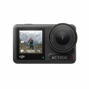 DJI Osmo Action 4 Essential Combo, Action Camera 4K/120fps with a 1/1.3-Inch Sensor, Stunning Low-Light Imaging Underwater Camera