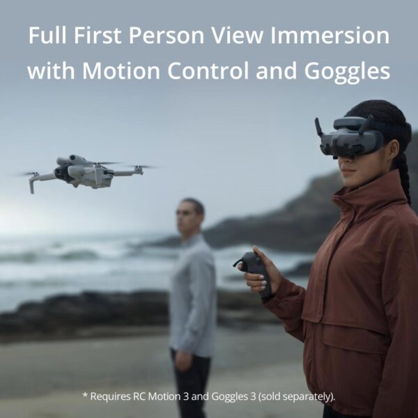 DJI Mini 4 Pro Fly More Combo with DJI RC 2 (screen remote controller), Folding Mini-Drone with 4K HDR Video Camera