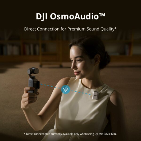 DJI Osmo Pocket 3 Creator Combo, Vlogging Camera with 1'' CMOS  4K/120fps Video, 3-Axis Stabilization, Face/Object Trackingacking